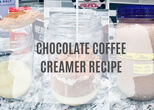 巧克力咖啡Creamer食谱
