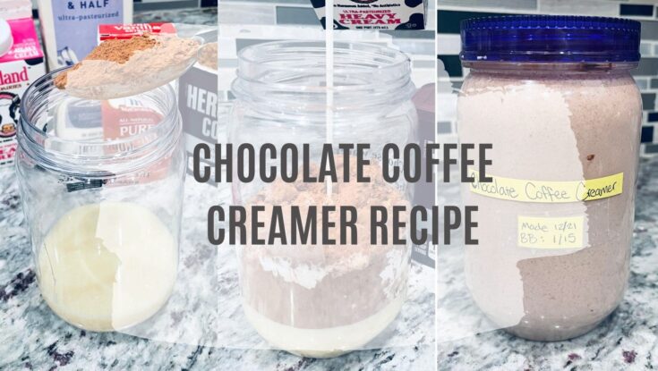巧克力咖啡Creamer食谱缩放