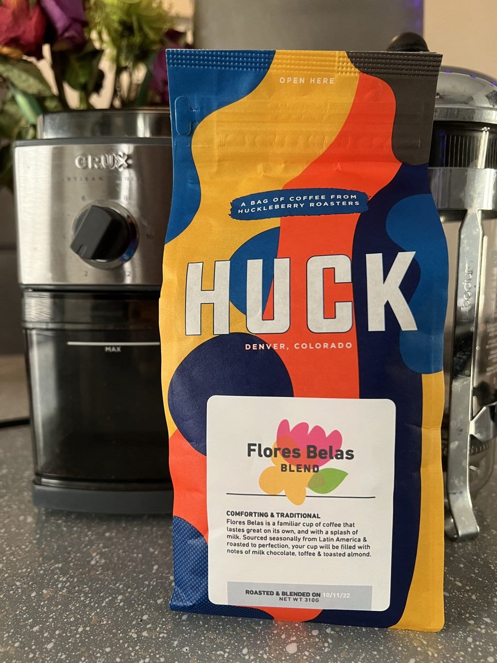 Huck咖啡打包