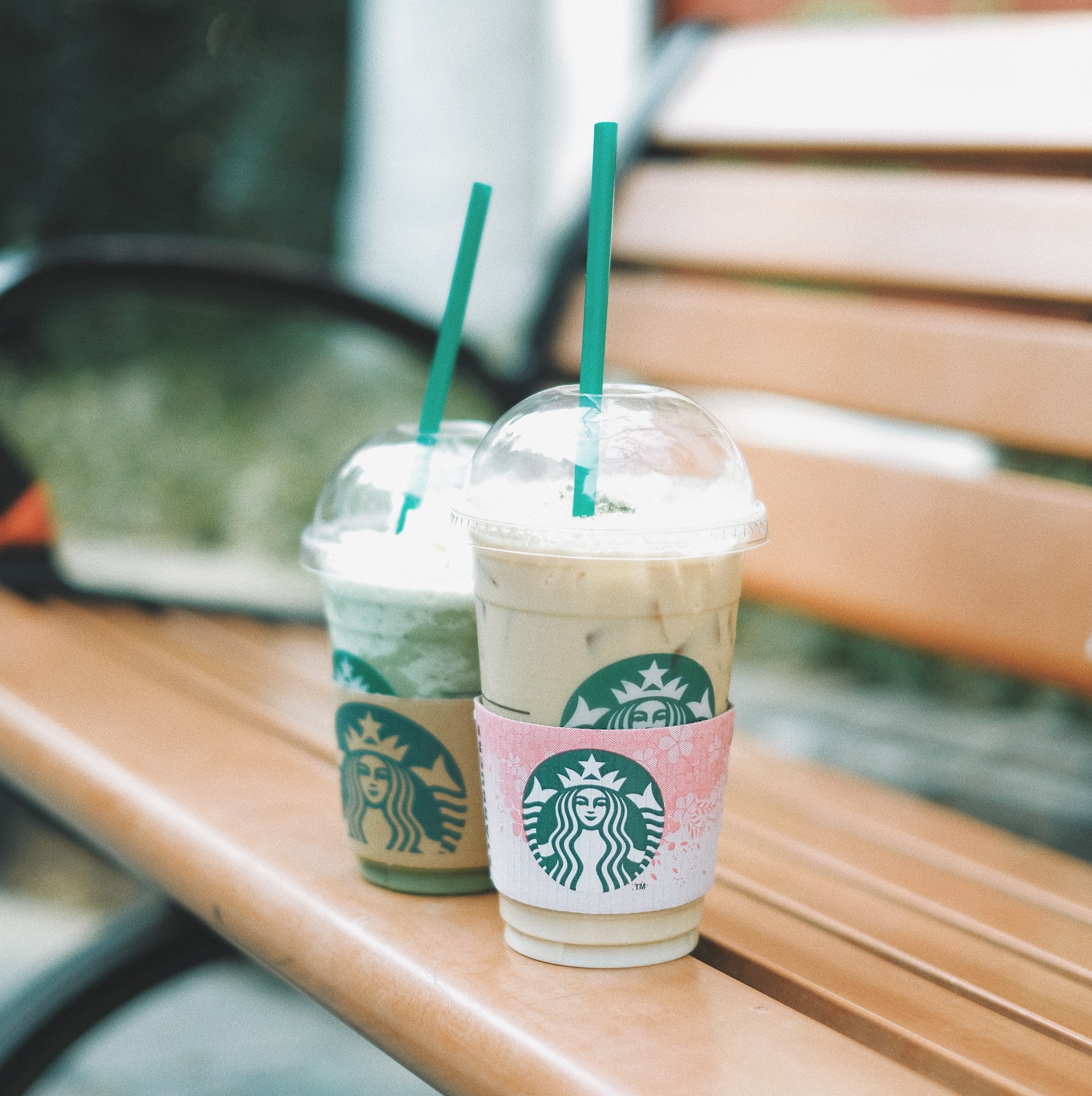 Starbucks Green Vanilla Frappuc