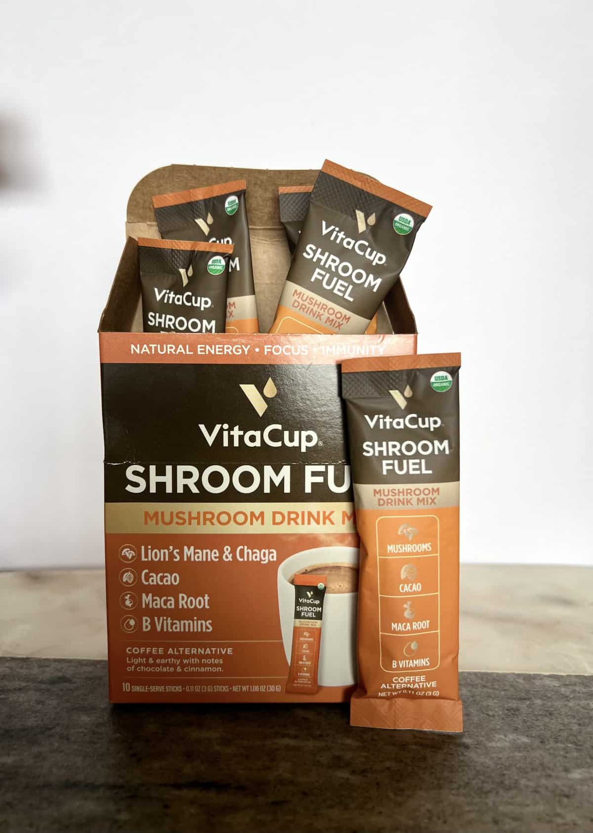 open-pack-VitaCup-Shroom-Fuel-Mushroom-Based-Coffee-scaled